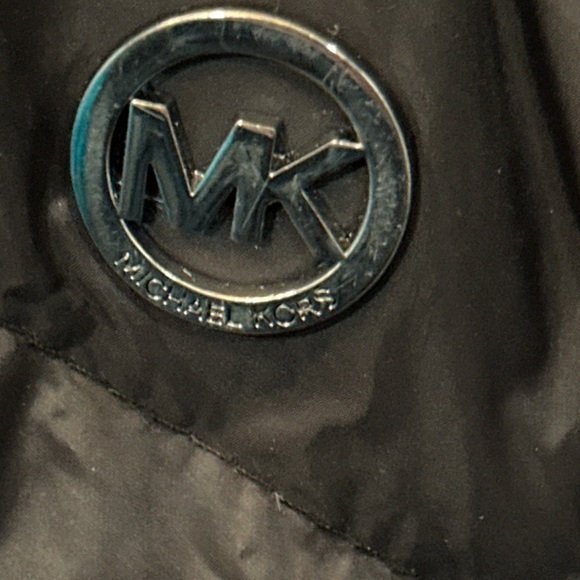 Women’s Michael KORS Black Packable Down Fill Puffer Jacket, Size Small. - Picture 2 of 13